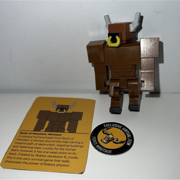 Roblox Celebrity Collection Series 3 Action Figure Book Of Monsters Minotaur - Picture 1 of 4